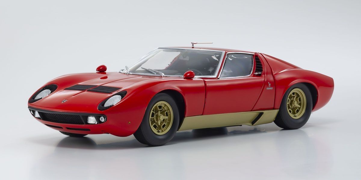 Lamborghini Miura P400S (Red / Gold) 