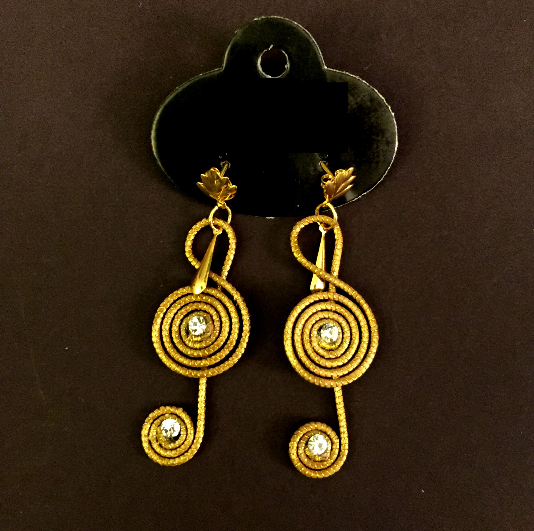 Earrings - Musical Note (CDJ)