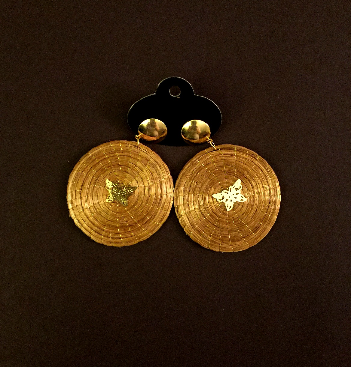 Earrings - Mandala & Butterfly (CDJ)