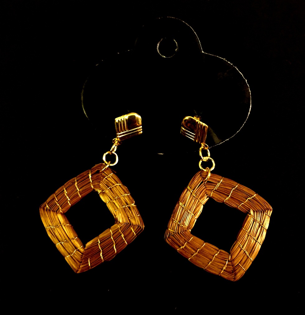 Earrings - Square (CDJ)