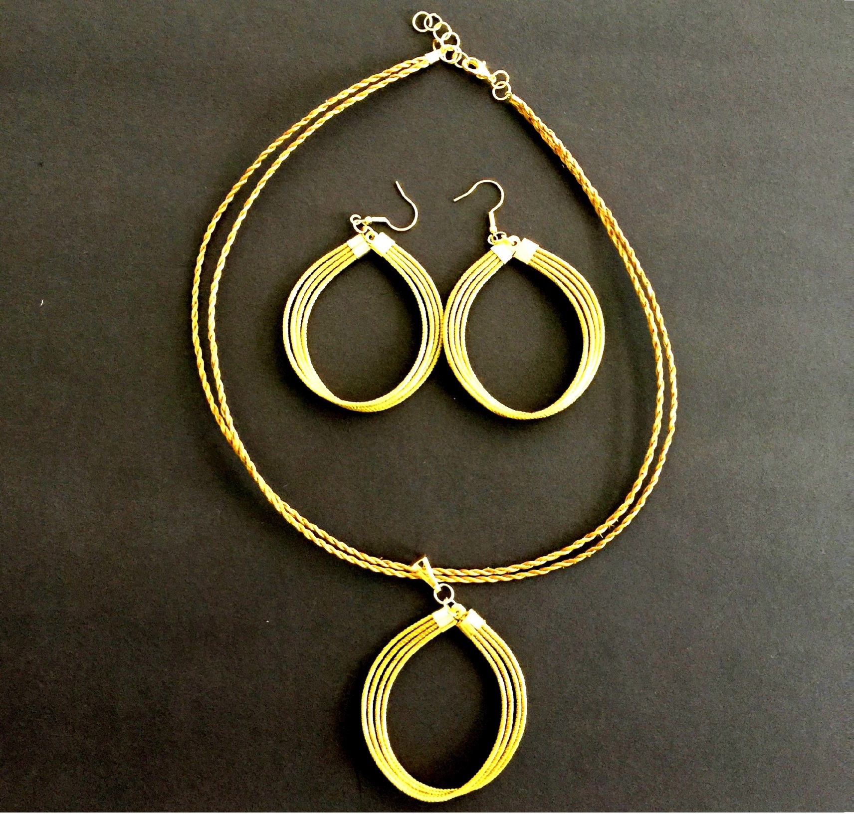 Necklace and Earrings Set- CDJ