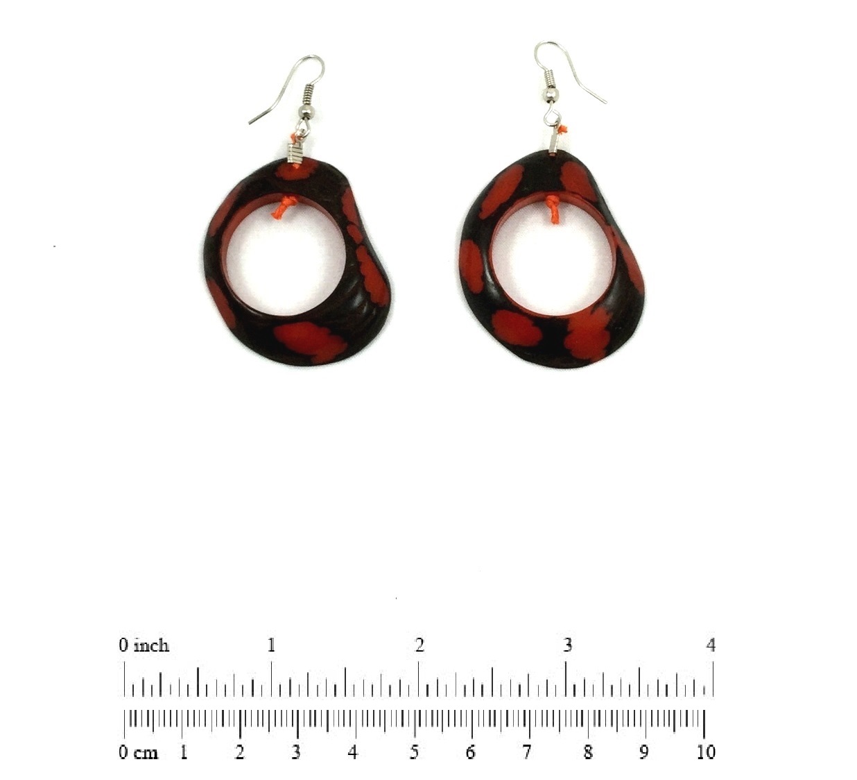 Earrings Tagua