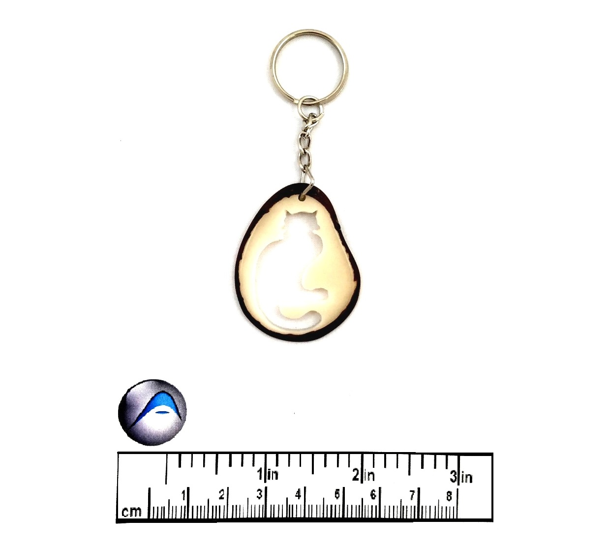 Tagua Keychain