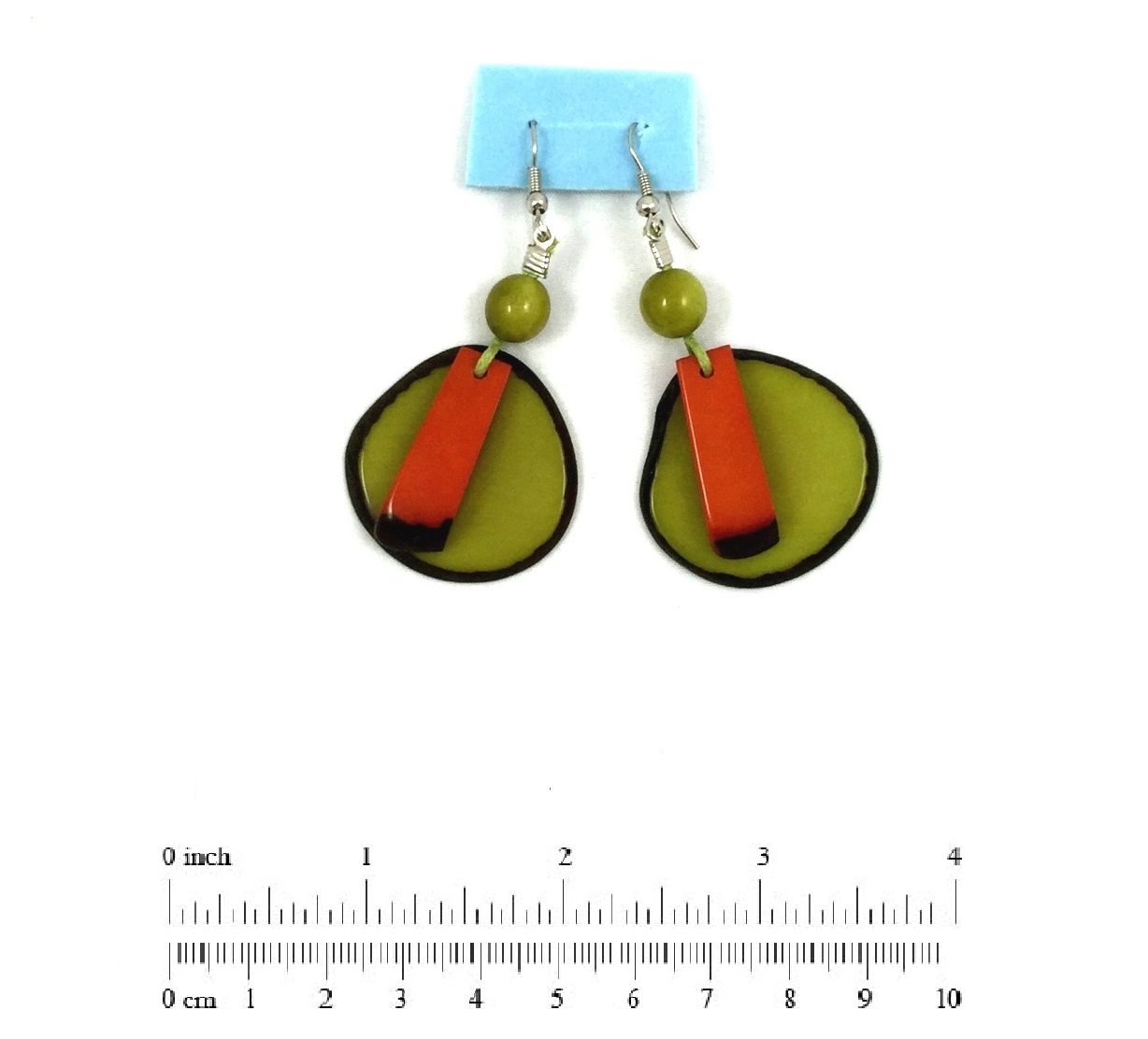 Earrings Tagua
