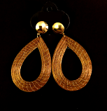 Earrings - Hollow Drop (CDJ)